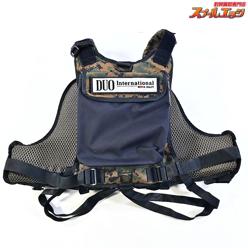 サブロックxデュオ】 コラボ ヴィーワンベスト ドリンクホルダー付き