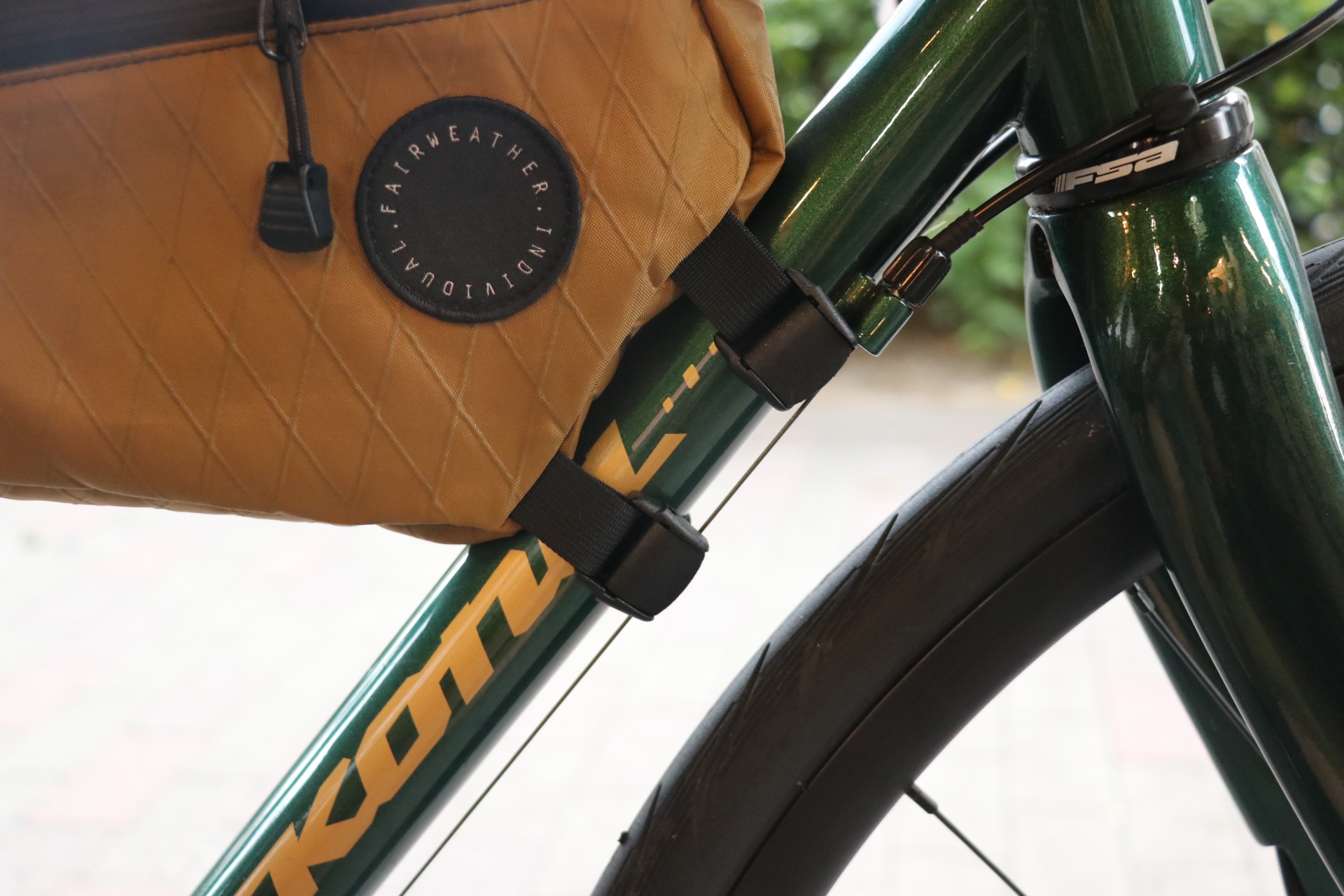 BLOG 【BIKE PACKING / バイクパッキング】定番フレームバッグのX-PAC