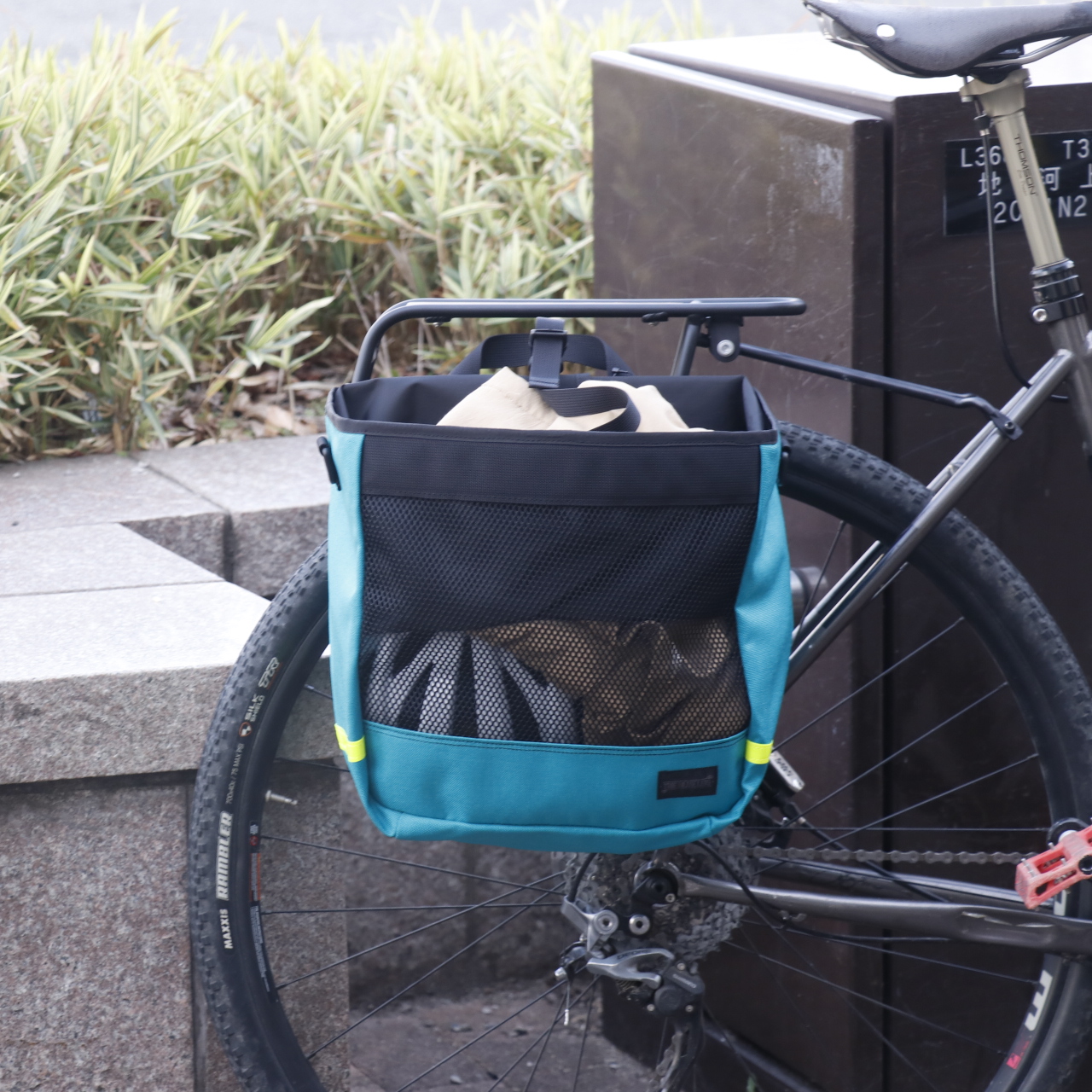 BLOG 日常にピッタリ◎ バスケットみたいに使えるカゴ型パニアバッグ