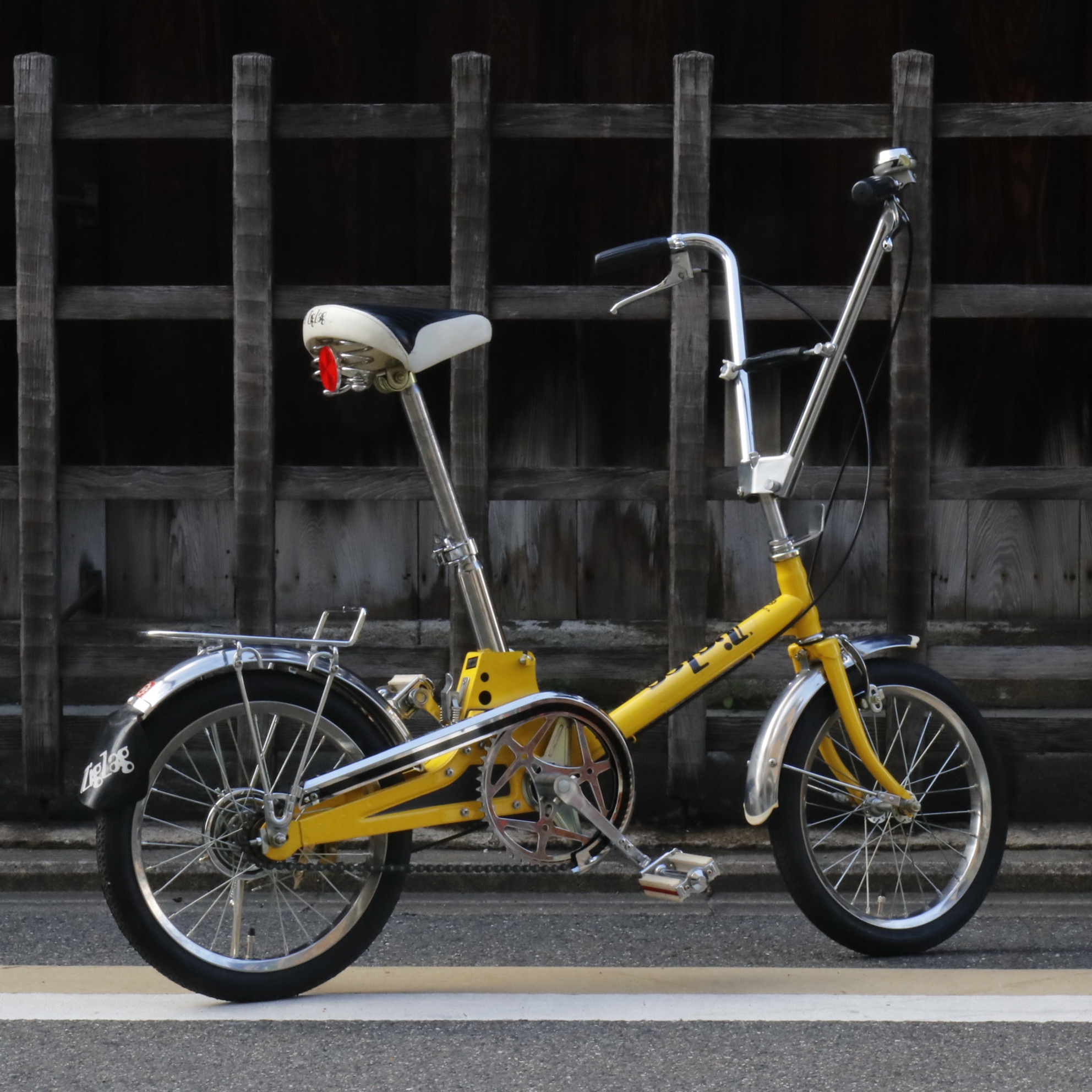 BLOG 昭和レトロ ビンテージ 折りたたみ自転車 【 BRIDGESTONE