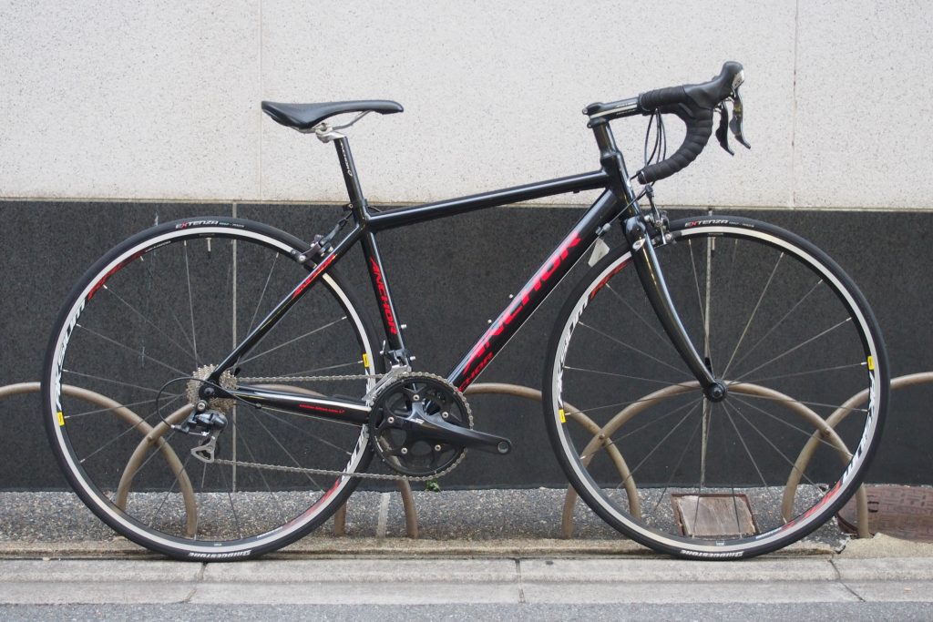 引き取り限定！ANCHOR RFX8 ロードバイク ブラック 引き取り限定