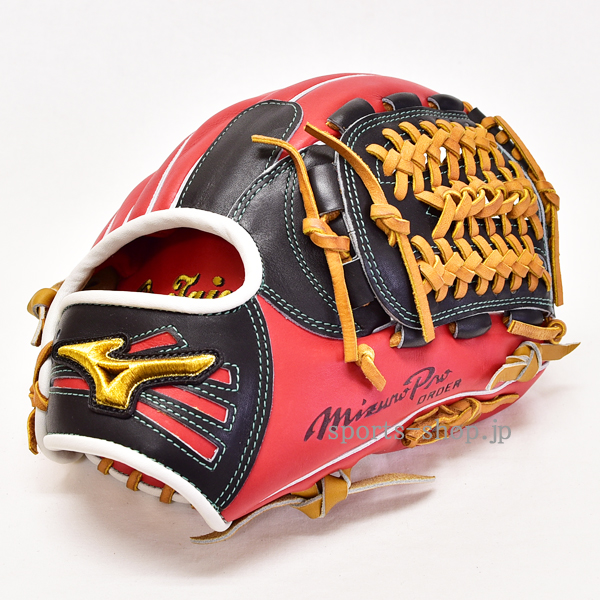 秦野市 T.O選手 ミズノプロ 軟式用 オーダー 宮崎型 タータンショック5