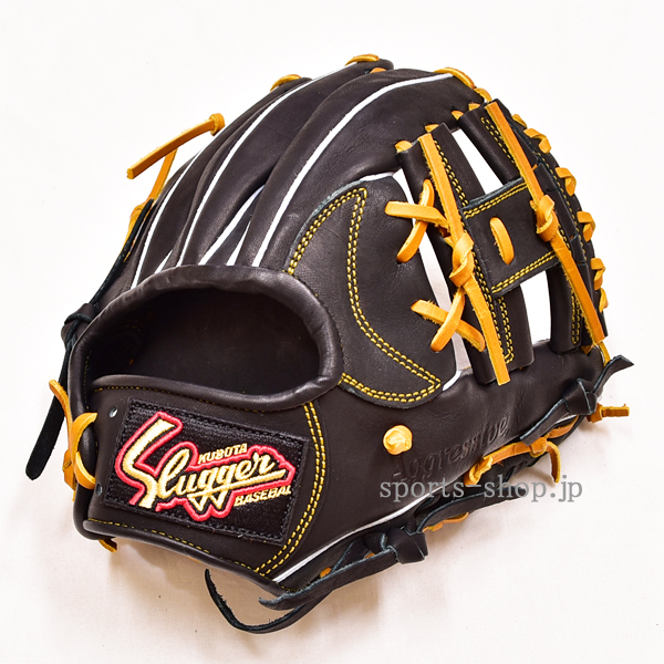 久保田スラッガー KSN-23MS セカンド ショート サード ブラック×タン C