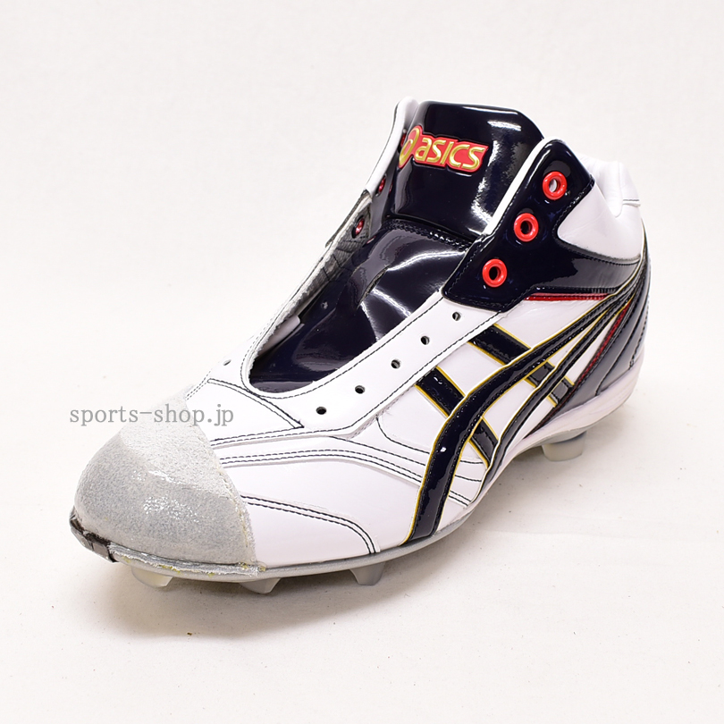 アシックス オーダー スパイク 縫いP革 コバ金 取付け 加工 持ち込み