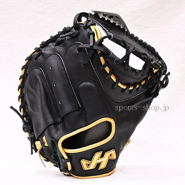 ハタケヤマ 甲斐モデル ブラック×ゴールド TH-SH19GS 捕手用 M19 軟式