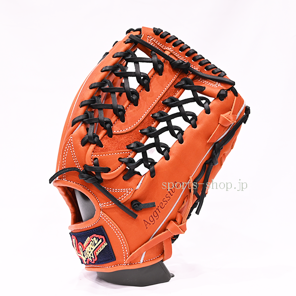 久保田スラッガー KSN-ST39 外野手用 Fオレンジ×ブラック C-7839 軟式