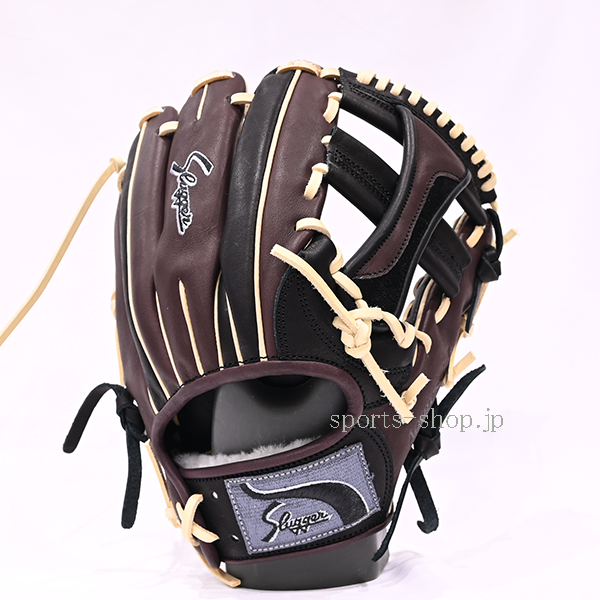 久保田スラッガー 軟式用 オーダー DS1 W41 ブラック×バーガンディ