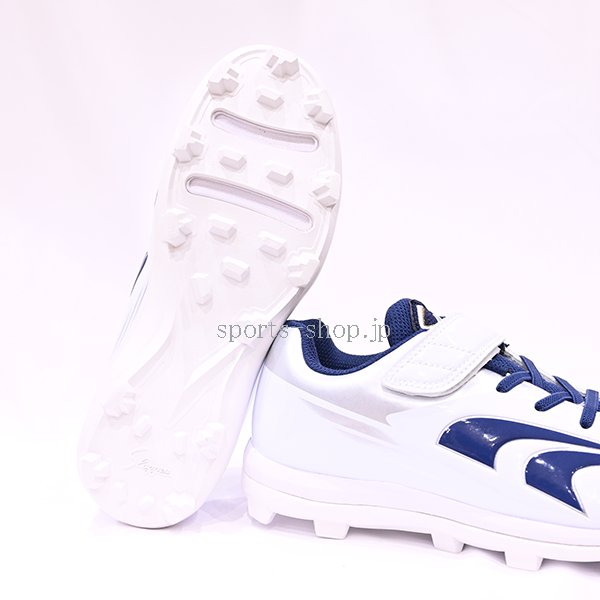 久保田スラッガー ジュニア用 ポイント スパイク D-J01NV ホワイト