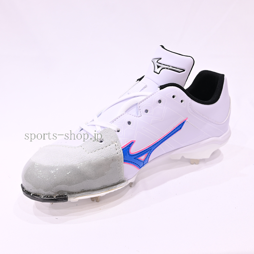 ミズノ カラーオーダー スパイク 縫いP革 コバ金 加工 野手用 投手用