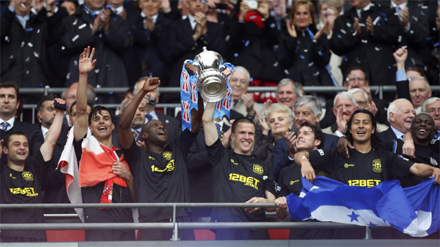 Wigan shock Manchester City to capture FA Cup