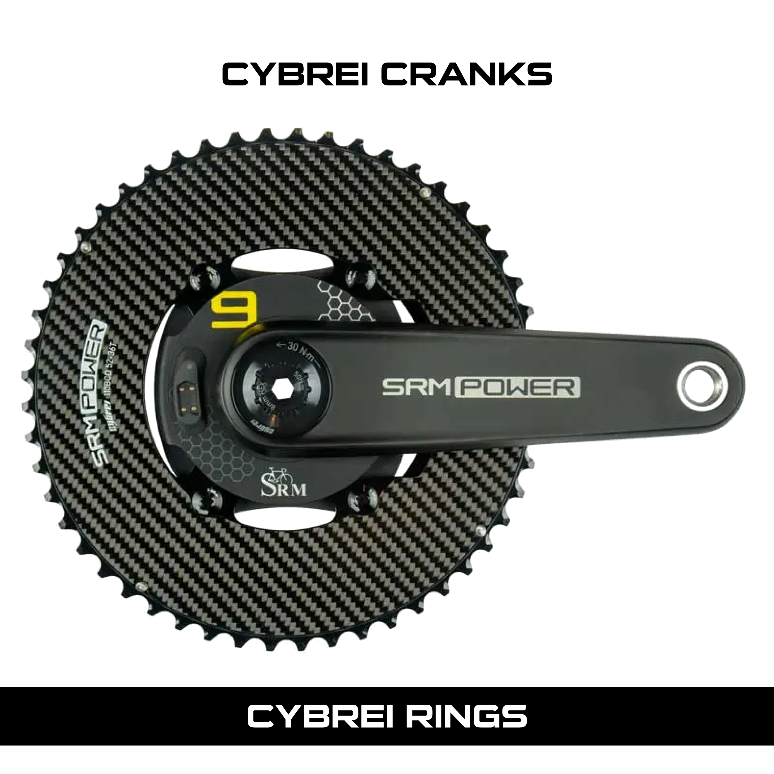 オリジン サイブレイ クランク［チェーンリング付属］ | SRM POWER