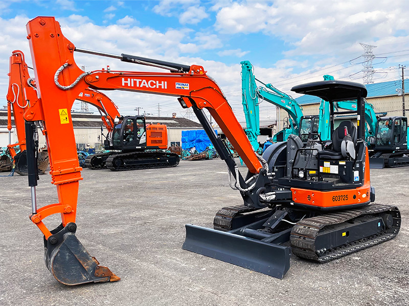 バックホースライドアーム仕様（ZX50U-5B） | エスアールエス株式会社