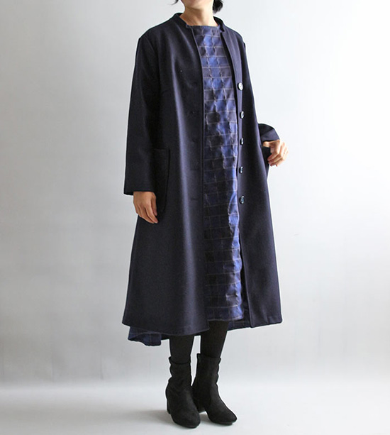 実物大型紙【No.657】切り込み衿コート(SML・2L) [M便 1/3]の通販