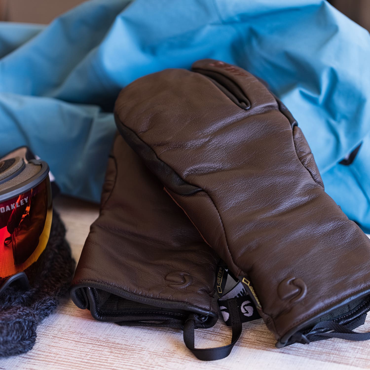 ゴアテックスレザースキーグローブ Valcan 2in1(ユニセックス）SWANY