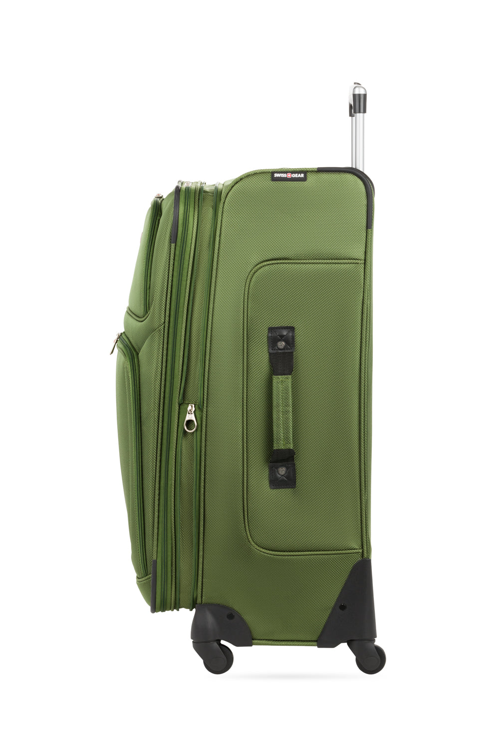SWISSGEAR Sion Large Checked Spinner in Evergreen