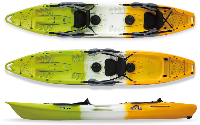 シットオン・トップ・カヤック フィールフリー コロナ