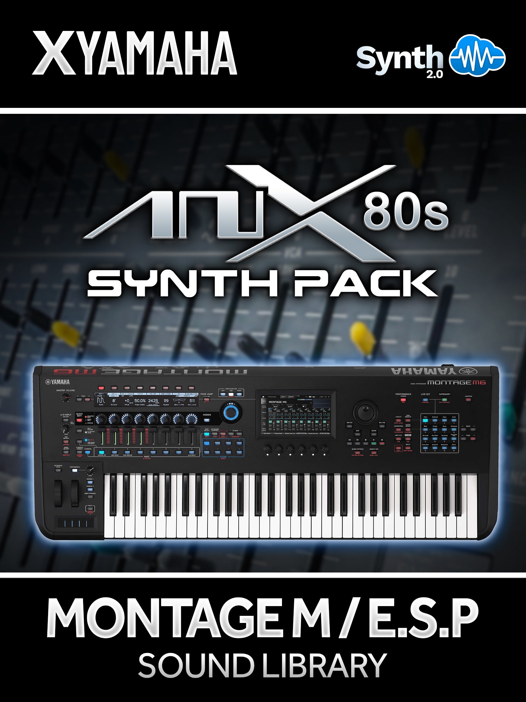 Yamaha MONTAGE M ESP Plugin AN-X 80s Synth Pack 162 performances