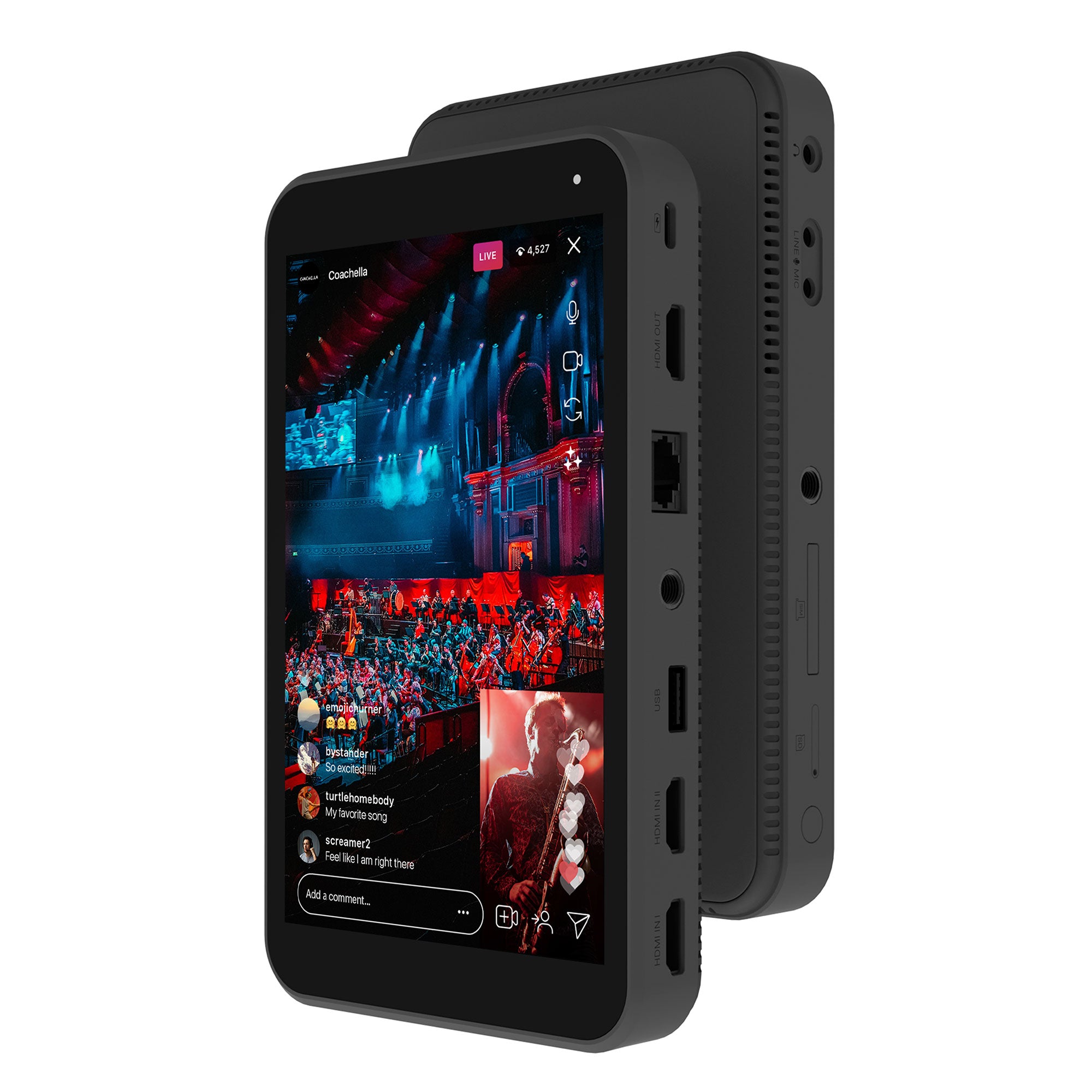 YoloLiv Instream 縦型ライブストリーミングエンコーダー - 業務用撮影