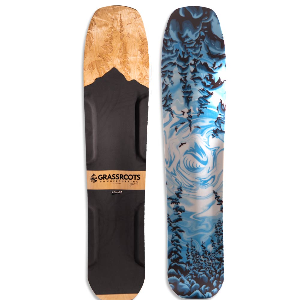 Flying Carpet Powsurfer 150cm 3D - Grassroots Powdersurfing