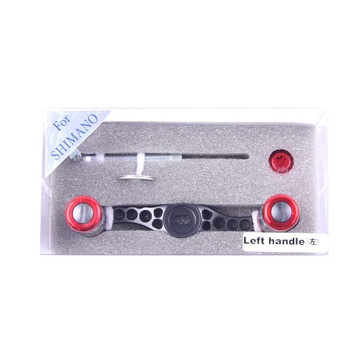 デプス ナックルアーム シマノ左 ガンメタ／レッド - 釣具のポイント