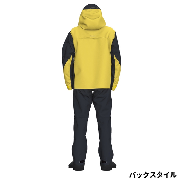 ダイワ DR-3223 レインマックスGEレインスーツ M スモークイエロー