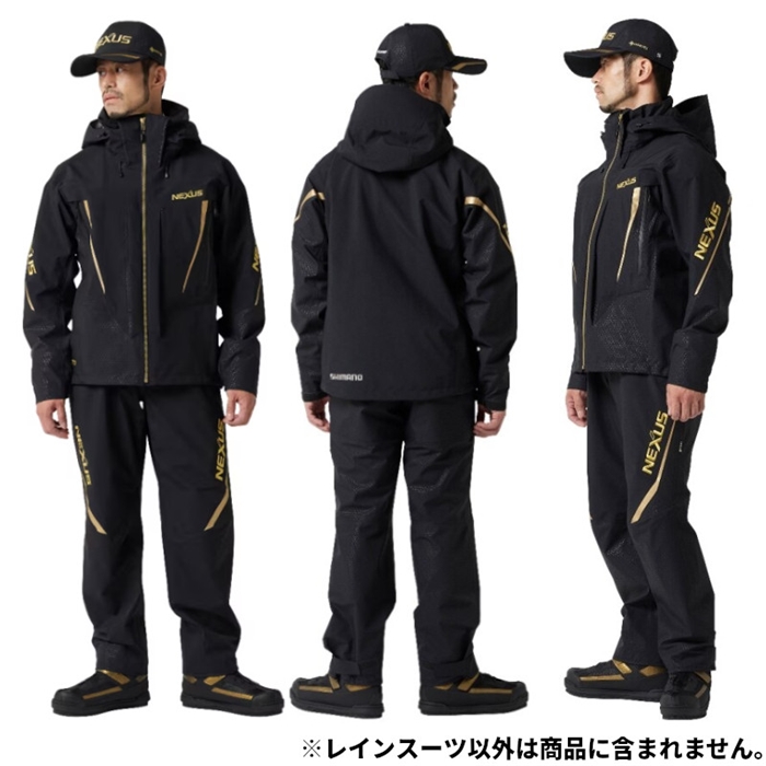 シマノ NEXUS フィッシングスーツ レインコートハーフジップ2セット