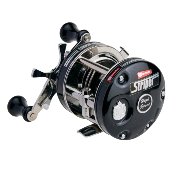 アブ・ガルシア アンバサダー 5500 ストライパー ブラック 右ハンドル