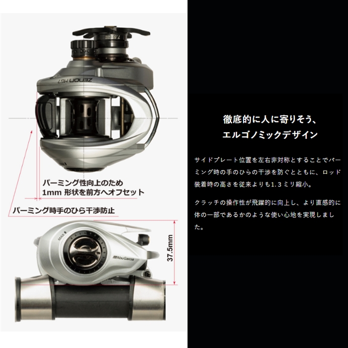 アブ・ガルシア ZENON LTX-L 左ハンドル ベイトリール - 釣具の