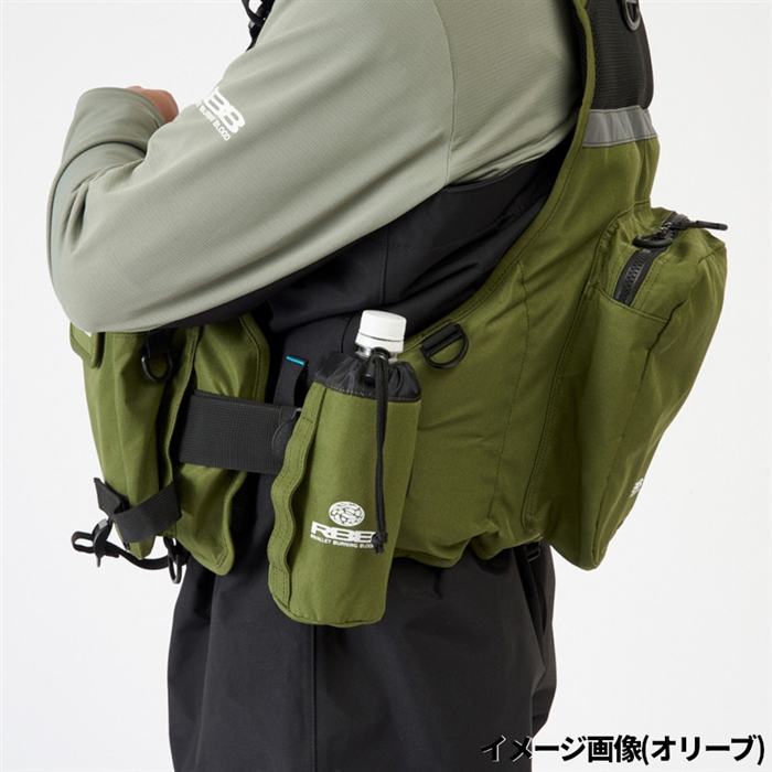 リバレイ/RBB RBB タイドゲームベストII フリー ブラック 7761 - 釣具