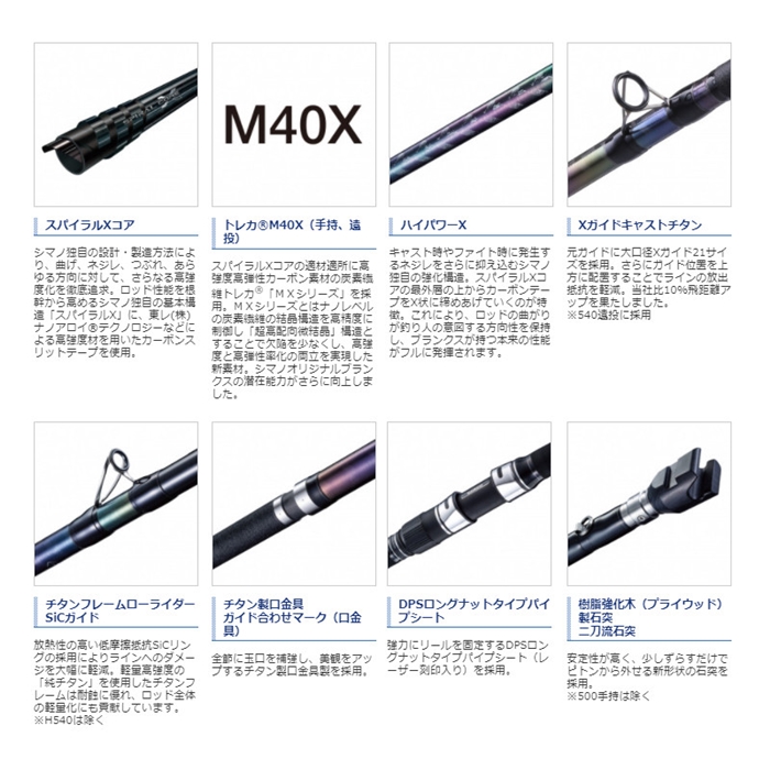 シマノ イシダイ リミテッド 540 遠投[2021年追加モデル]【大型商品