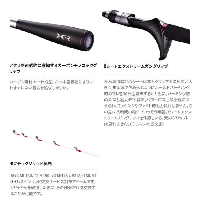 シマノ サーベルマスター XR テンヤ 91 HH170/LEFT 22年追加モデル