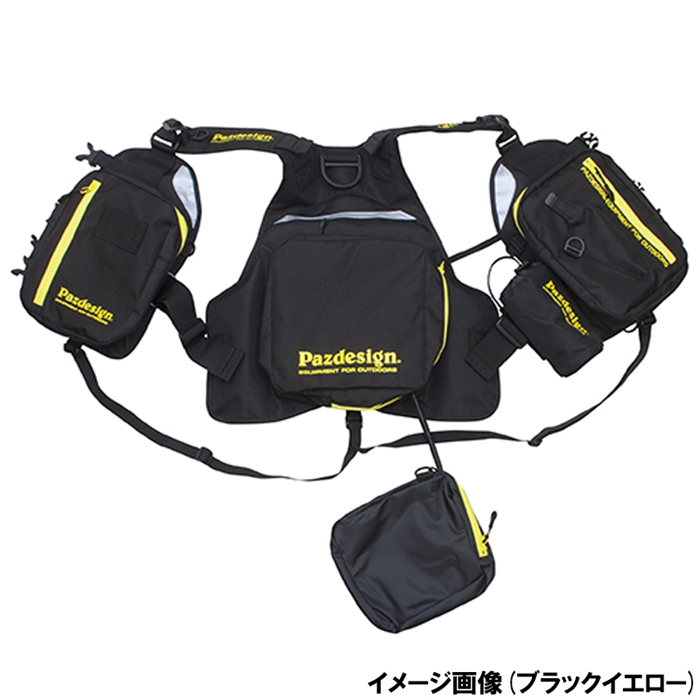 パズデザイン SLV-027 PSL マルチゲームベスト フリー ブラック