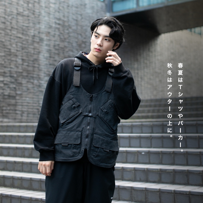 Oraio(オライオ) フィッシングベスト S ブラック - 釣具のポイント