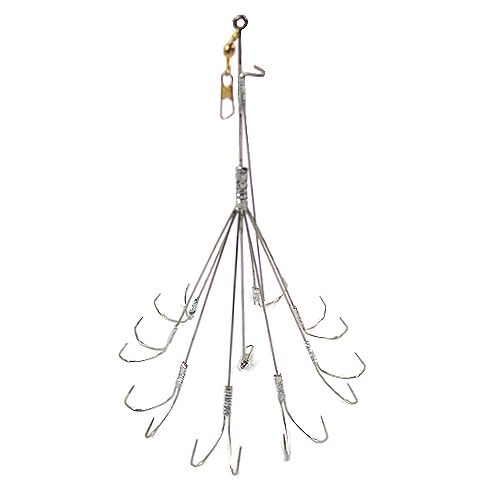 もりげん ステンレスハゲ掛 8本組針 JB918 - 釣具のポイント