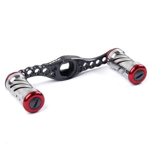 デプス ナックルアーム ダイワ／アブガルシア用 左ハンドル ガンメタ