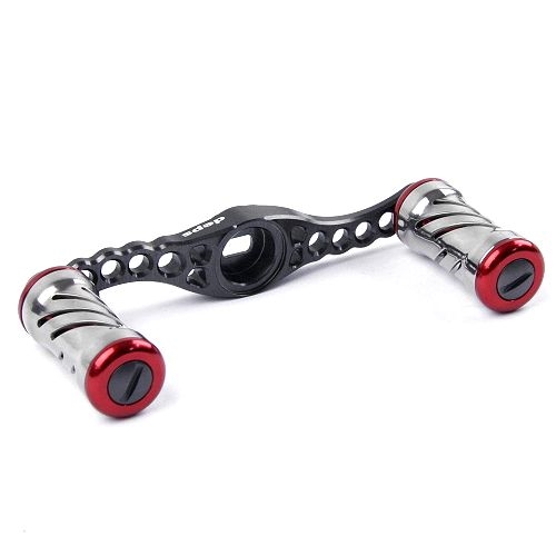 デプス ナックルアーム シマノ左 ガンメタ／レッド - 釣具のポイント