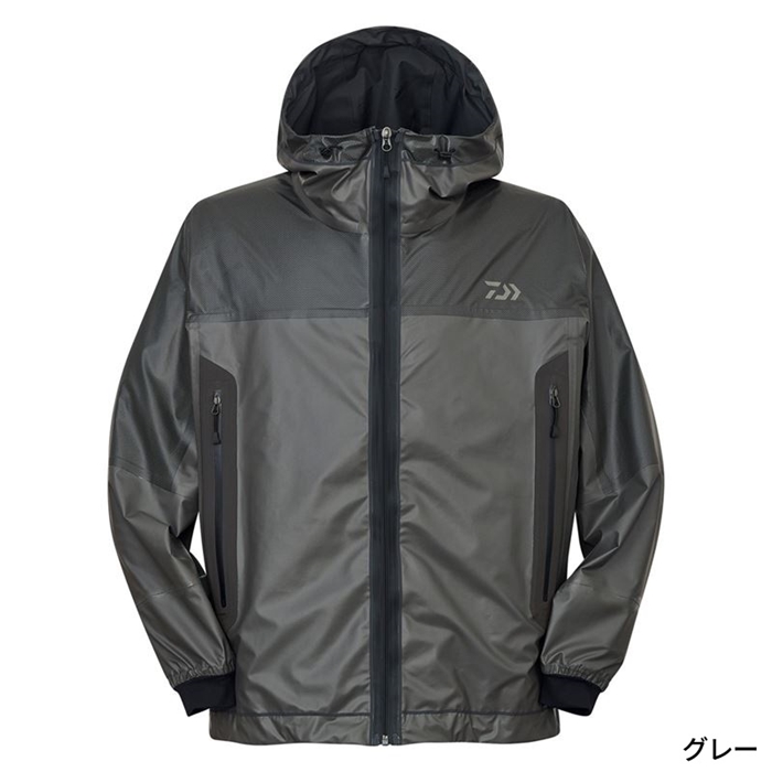 ダイワ DR-2325J スプレーコートレインジャケット M グレー - 釣具の