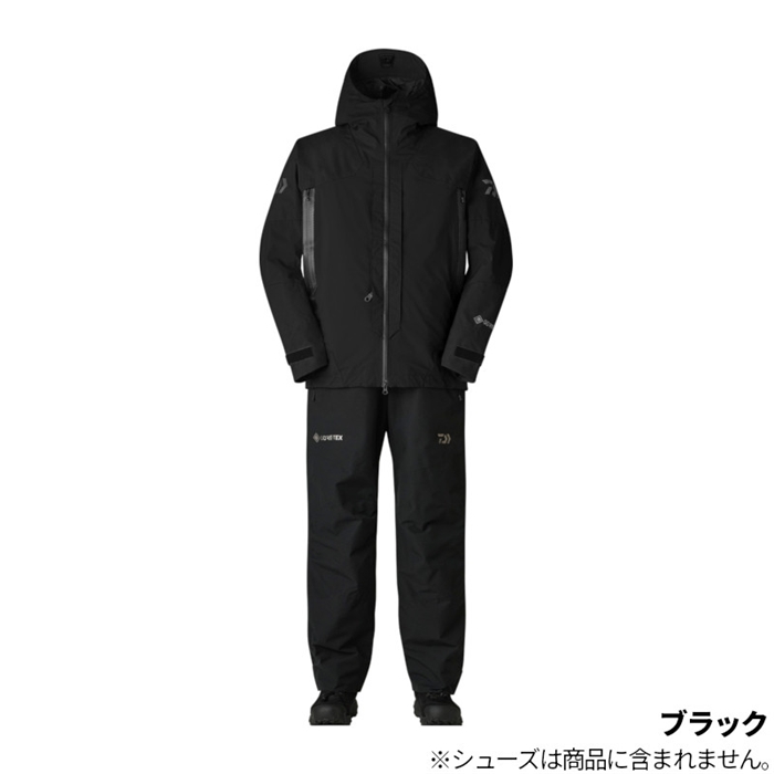 ダイワ DW-1825 GORE-TEX コンビアップウィンタースーツ XL ブラック