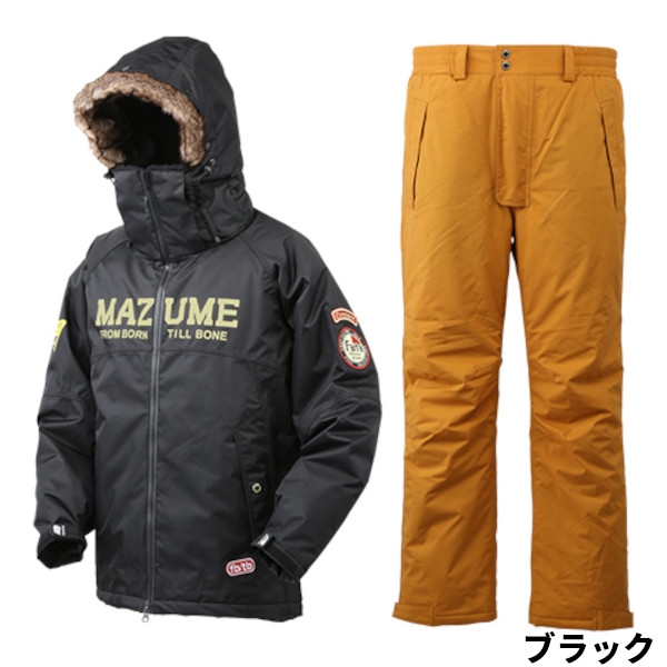 マズメ マズメ コンタクトオールウェザースーツ カスタム M ブラック