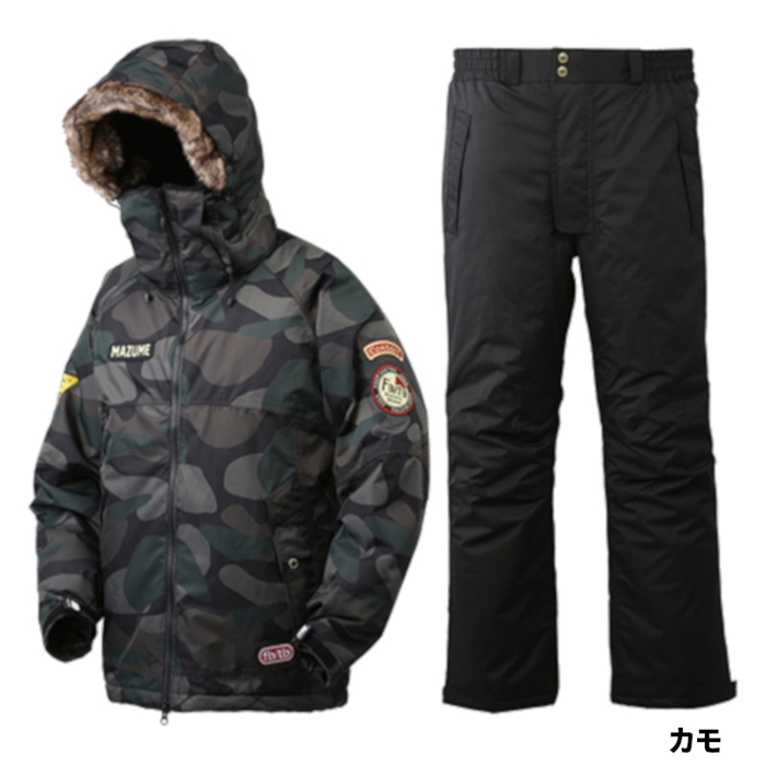 マズメ マズメ コンタクトオールウェザースーツ M ブラック MZFW-738