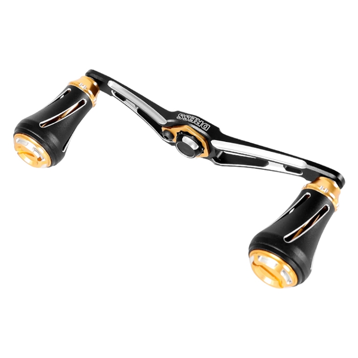 と*ま様 ベイトリールハンドル セット シルバー ゴールド と*ま様