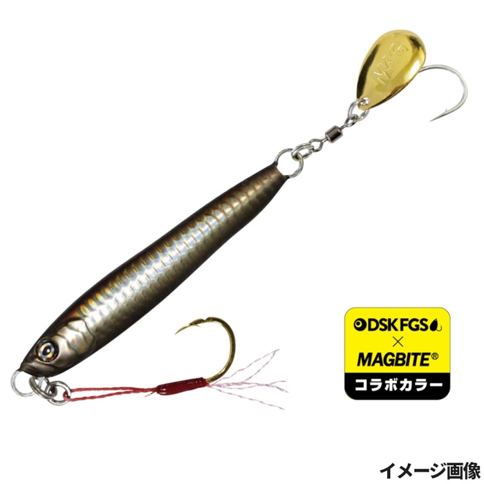 マグプロダクツ マグバイト イワシジグマキスペ 40g 08 ブラック