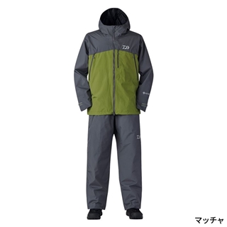ダイワ DR-1925 ゴアテックス バーサタイルレインスーツ XL マッチャ