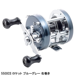 アブ・ガルシア 15 アンバサダー 5500CS ロケット ブルーグレー(右巻き