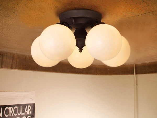 TANGO5（タンゴ）5灯シーリングライト（リモコン付き） 家具インテリア