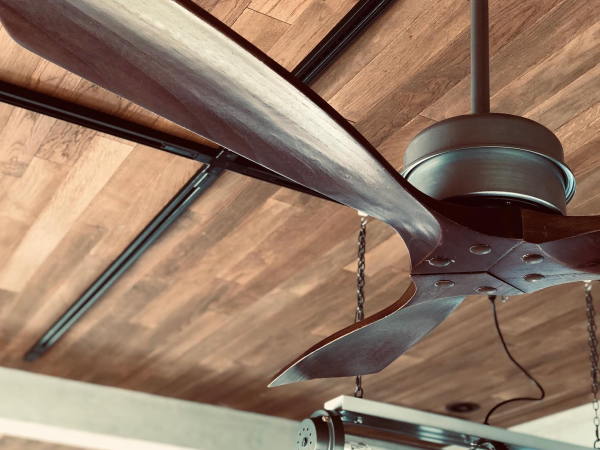 送料無料 BASQUE バスクウッドシーリングファン CF-005DC DCモーター