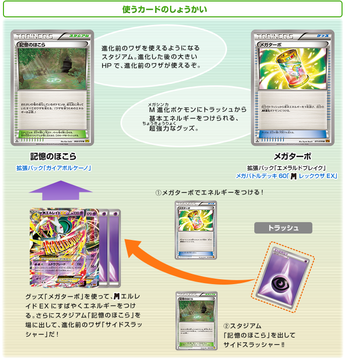 徹底解説 メガエルレイドEX&エルレイドEX | ポケモンカードゲーム公式