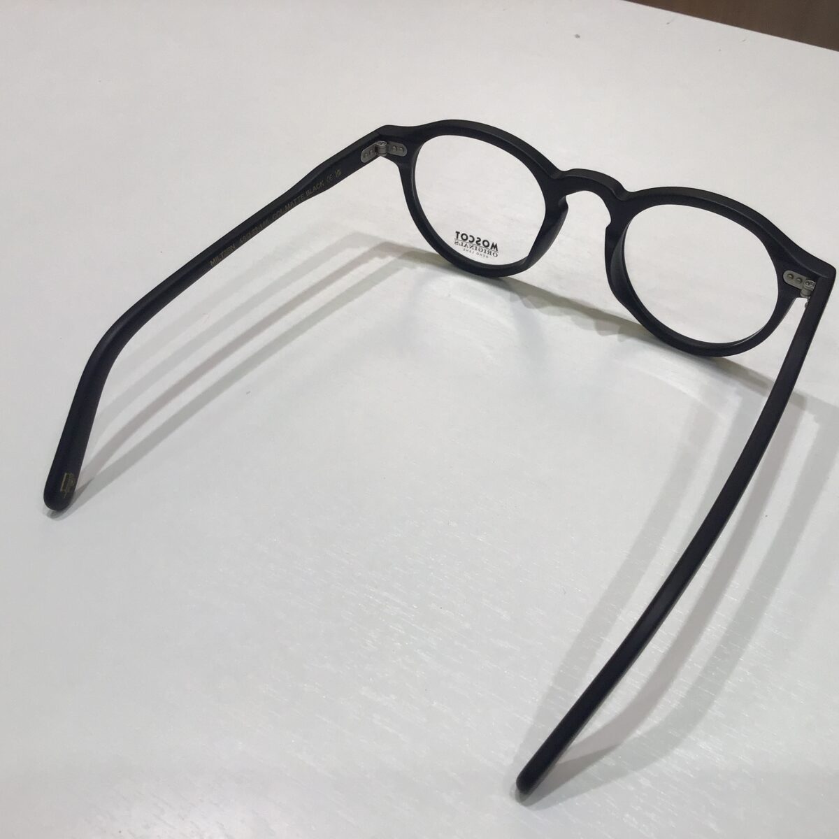 MOSCOT ブラックフレーム メガネ セット MOSCOT ブラックフレーム