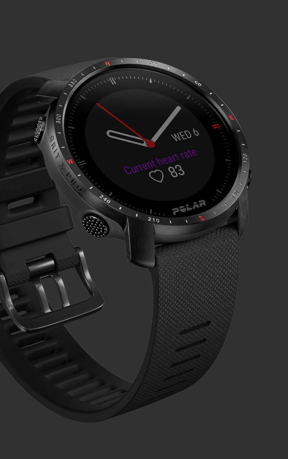 Polar Grit X Pro | プレミアム アウトドア マルチスポーツウォッチ