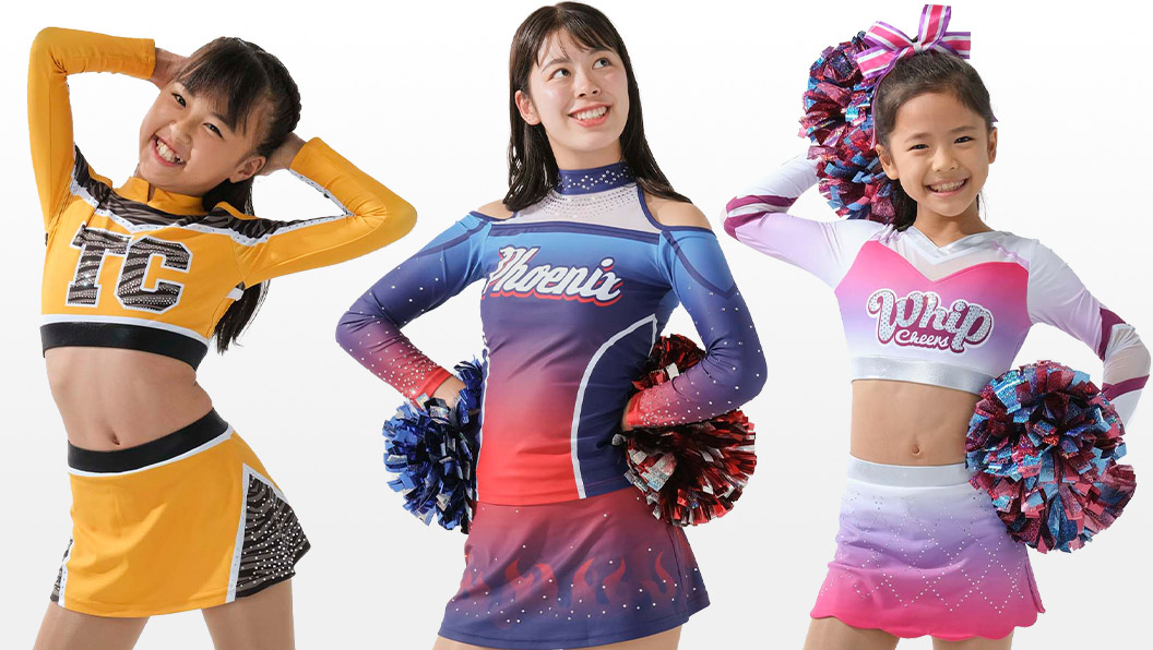 チアリーディングユニフォーム＆チアダンスウェア｜POMCHE ポムシェ